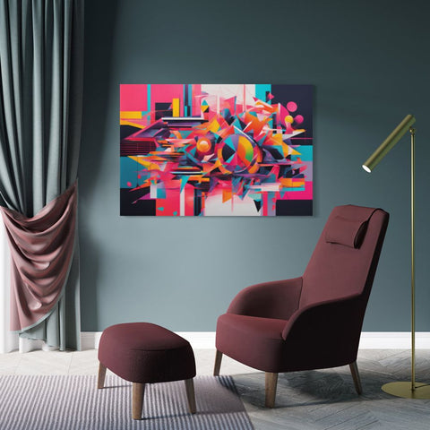 Chromatic Chaos: Symphony in Shapes