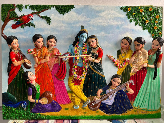 Krishna and Gopikas - Image #1